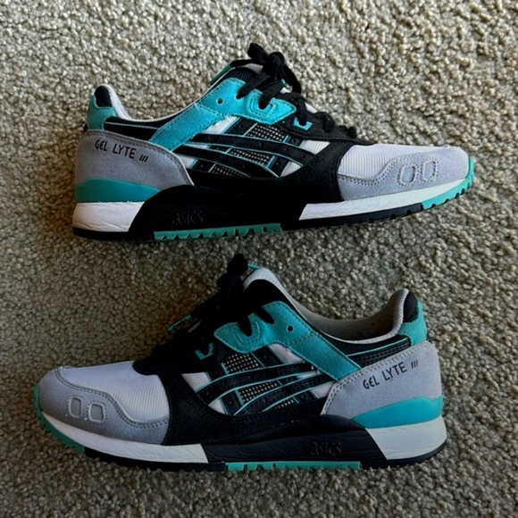 ASICS gel lyte 3 Aqua US Men Size 9 - Picture 5 of 13